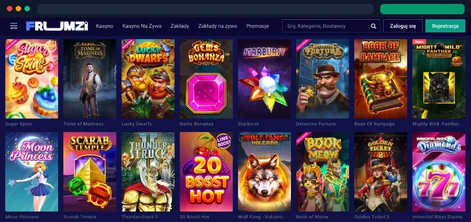 Frumzi Casino Audyt Wypłat